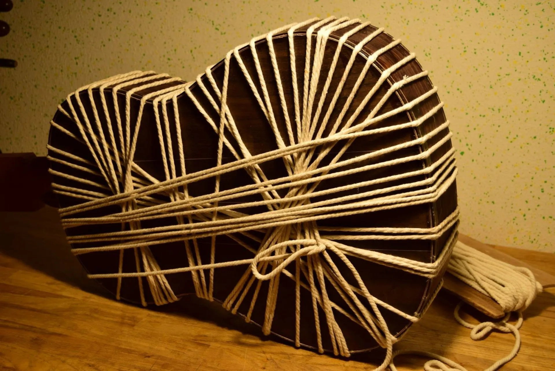 Gluing bindings with the traditional string method