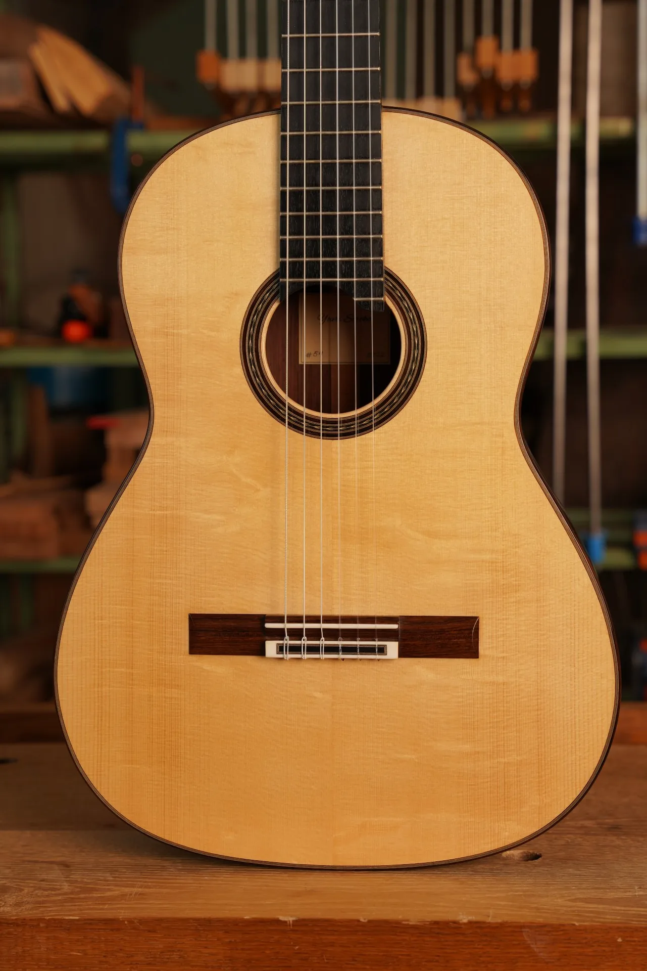 N°54 — Spruce & Madagascar Rosewood, front
