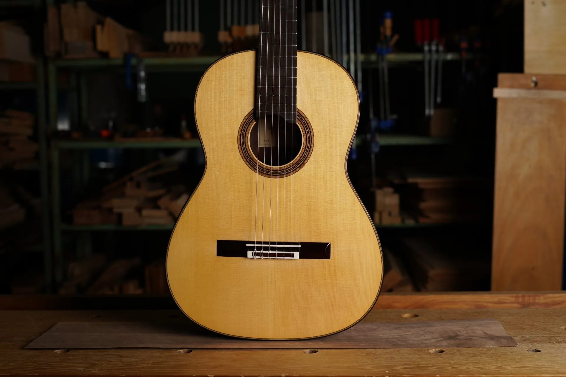 N°56 — Spruce & Madagascar Rosewood, front