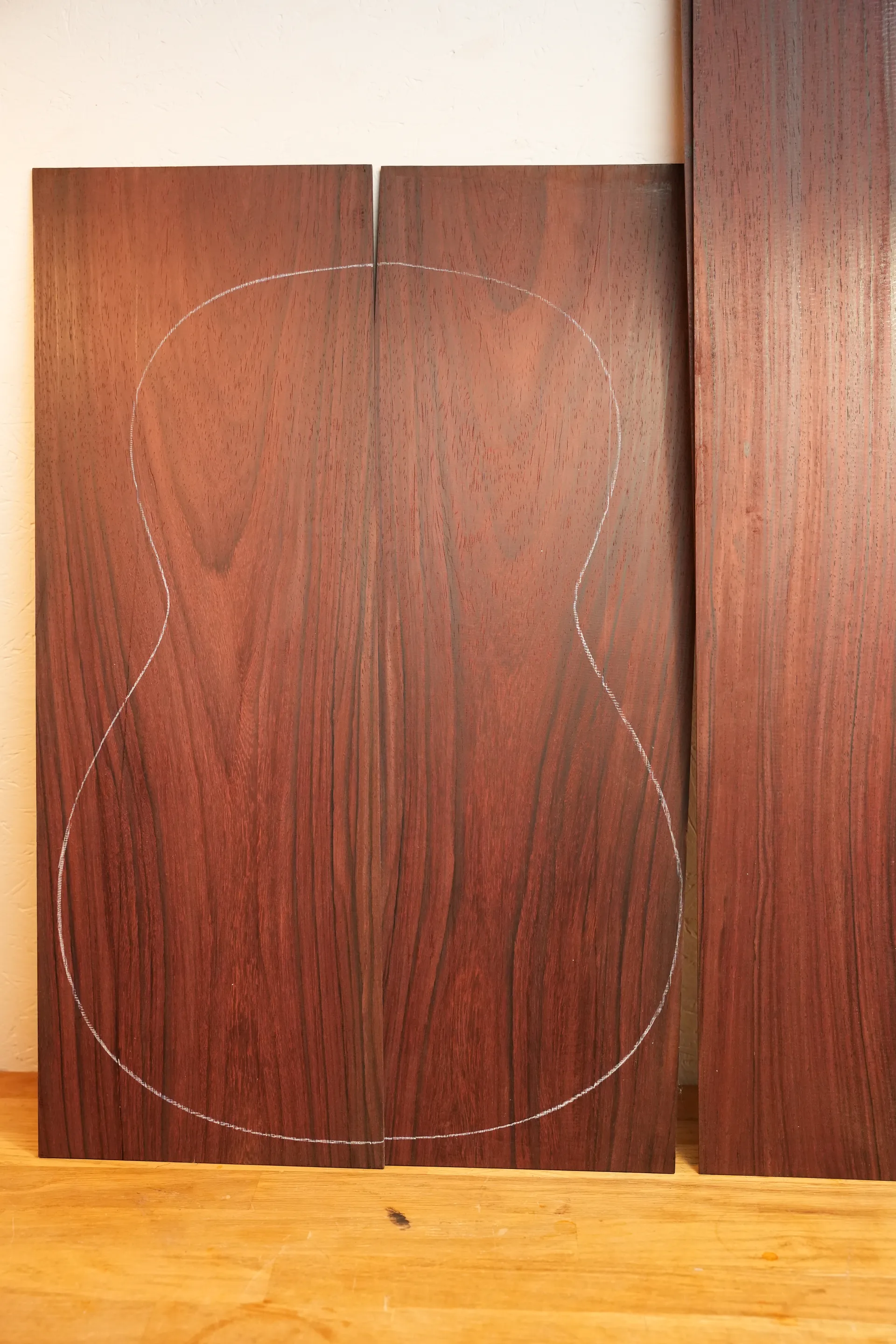 Bois de Rose back and sides set