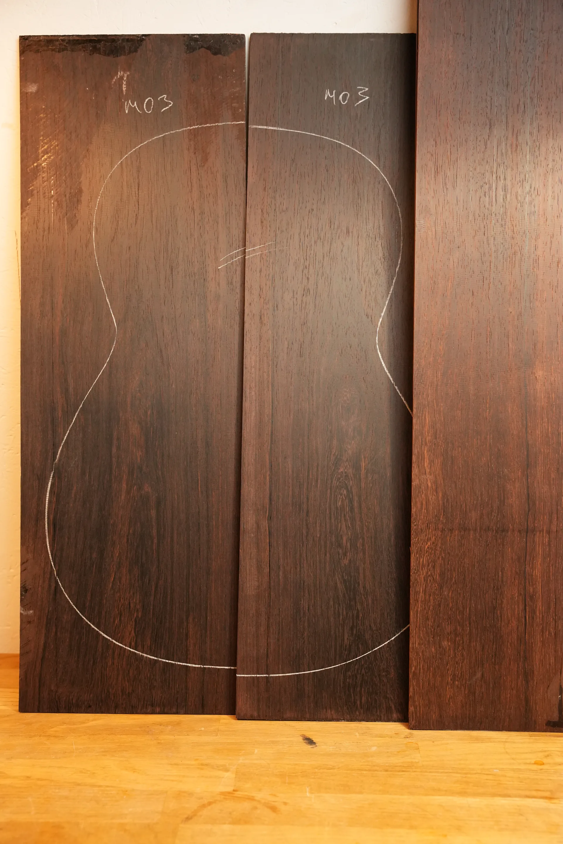 Madagascar Rosewood back and sides set