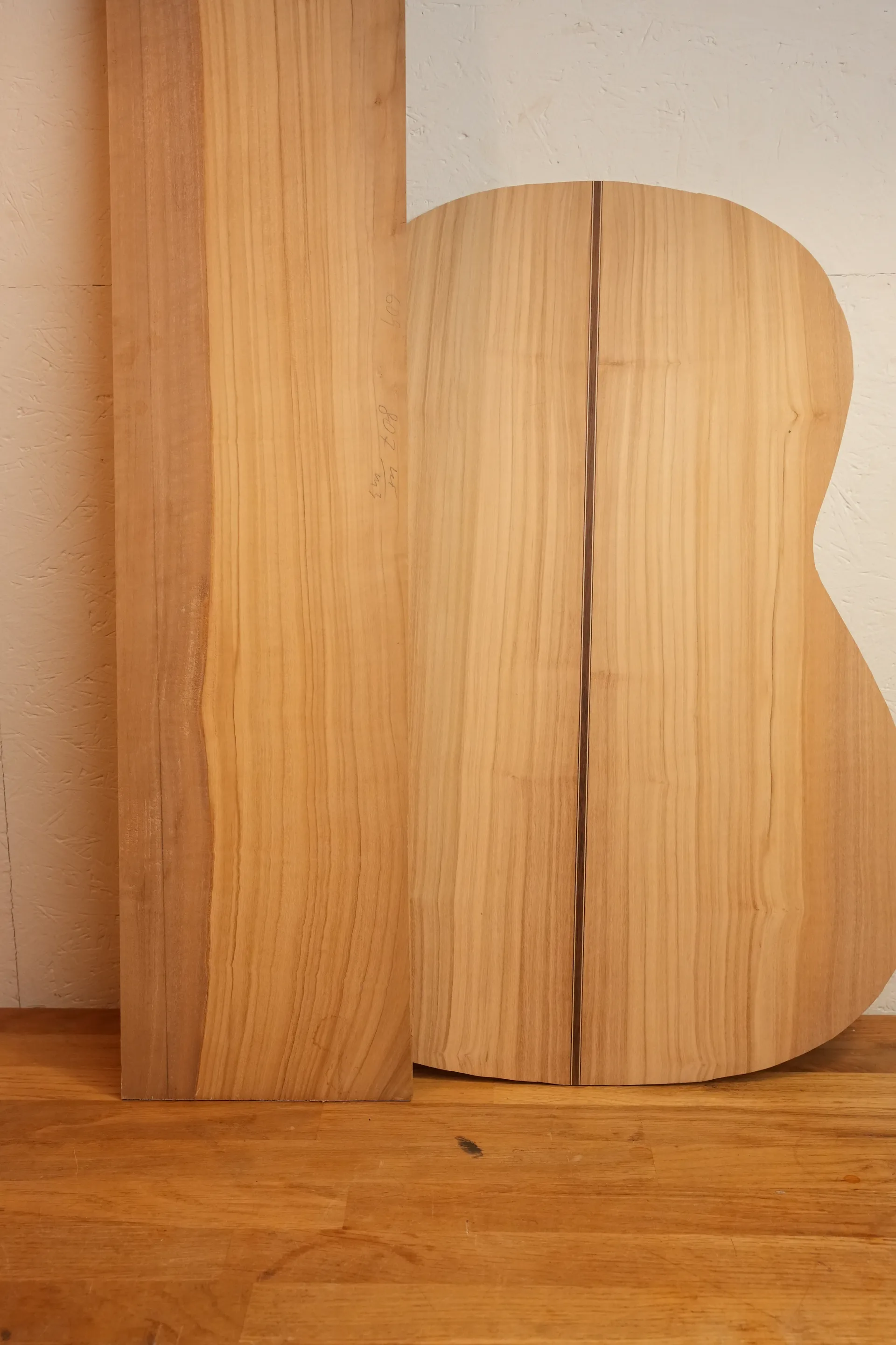 Olive Wood back and sides set